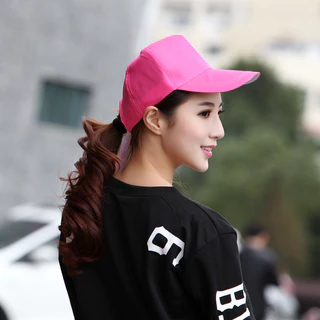 [พร้อมส่ง] ถูก สวย สีพื้น หมวกแก๊ปลำลอง หมวกแก็ป เบสบอล กีฬาสี Cap