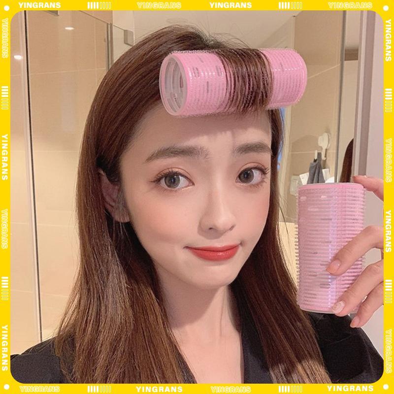 [yingrans] 4size Hair Rollers Hair Curlers Lazy Curler Hair Roller พร้อมแผ่นอลูมิเนียม TH