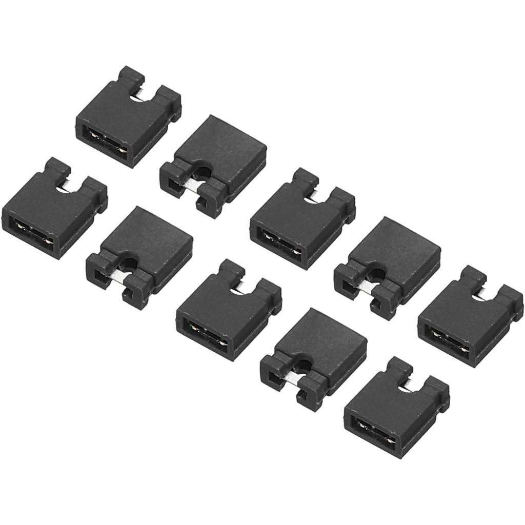 Generic 2.54mm Jumper Caps Standard Circuit Board Jumper Cap Shunts Short Circuit Connection Pin Blo