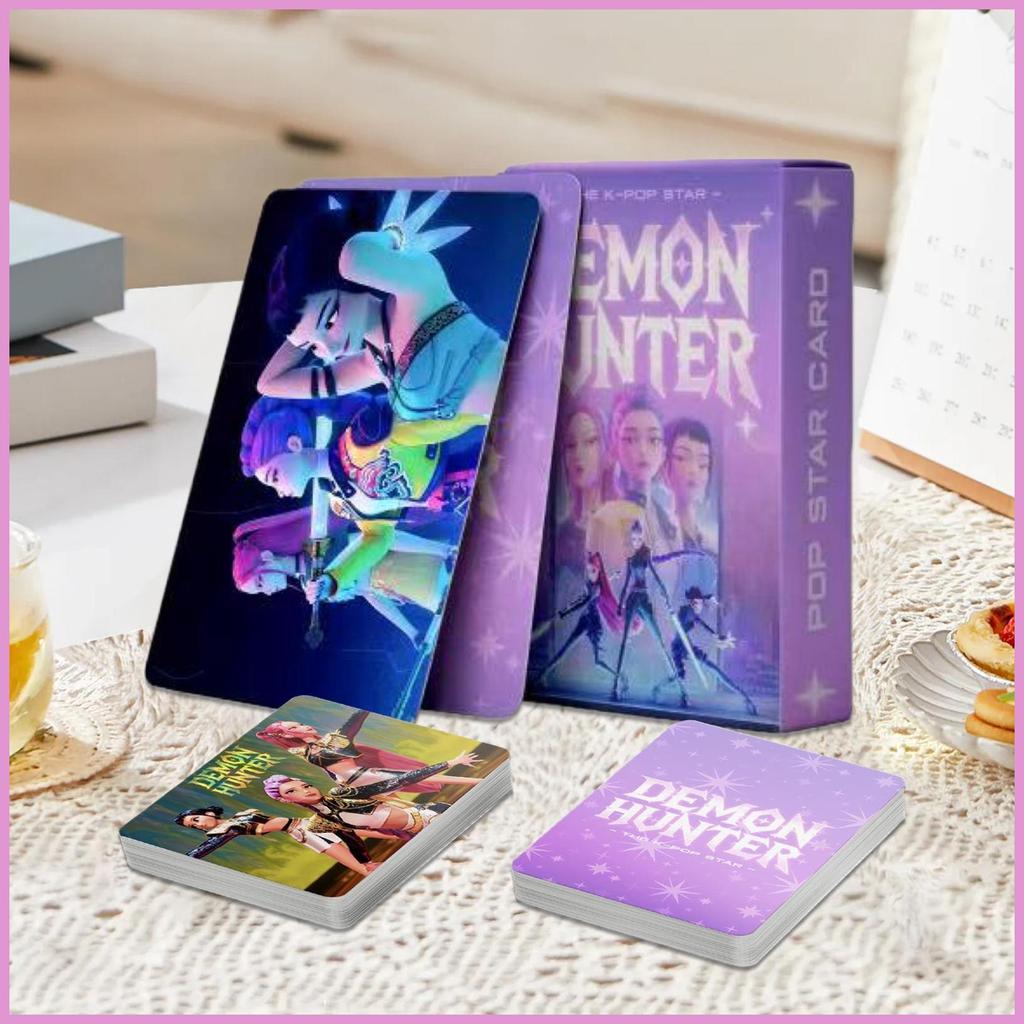 Anime Girl Group Photocards Tabletop Anime Girl Group Card Cute Photocards for Boys Teens Girls Men 