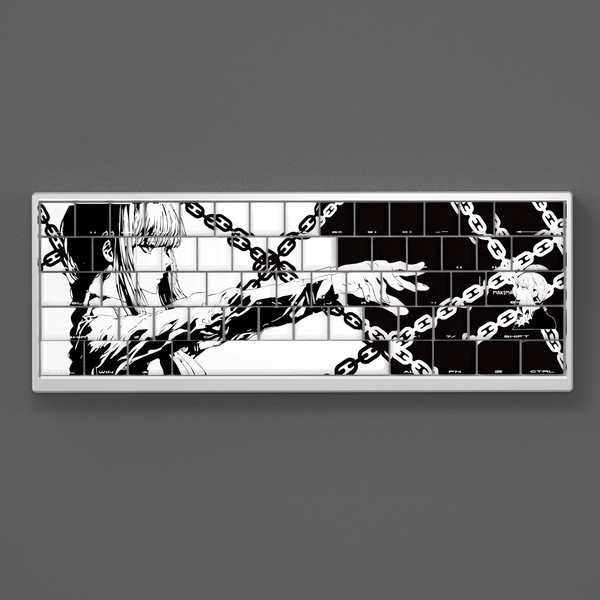 work egg keycaps keycap ไทย Wen Shao Macchia Keycap โรงงานเดิมด้านข้างแกะสลักโปร่งแสง PBT ปรับให้เข้