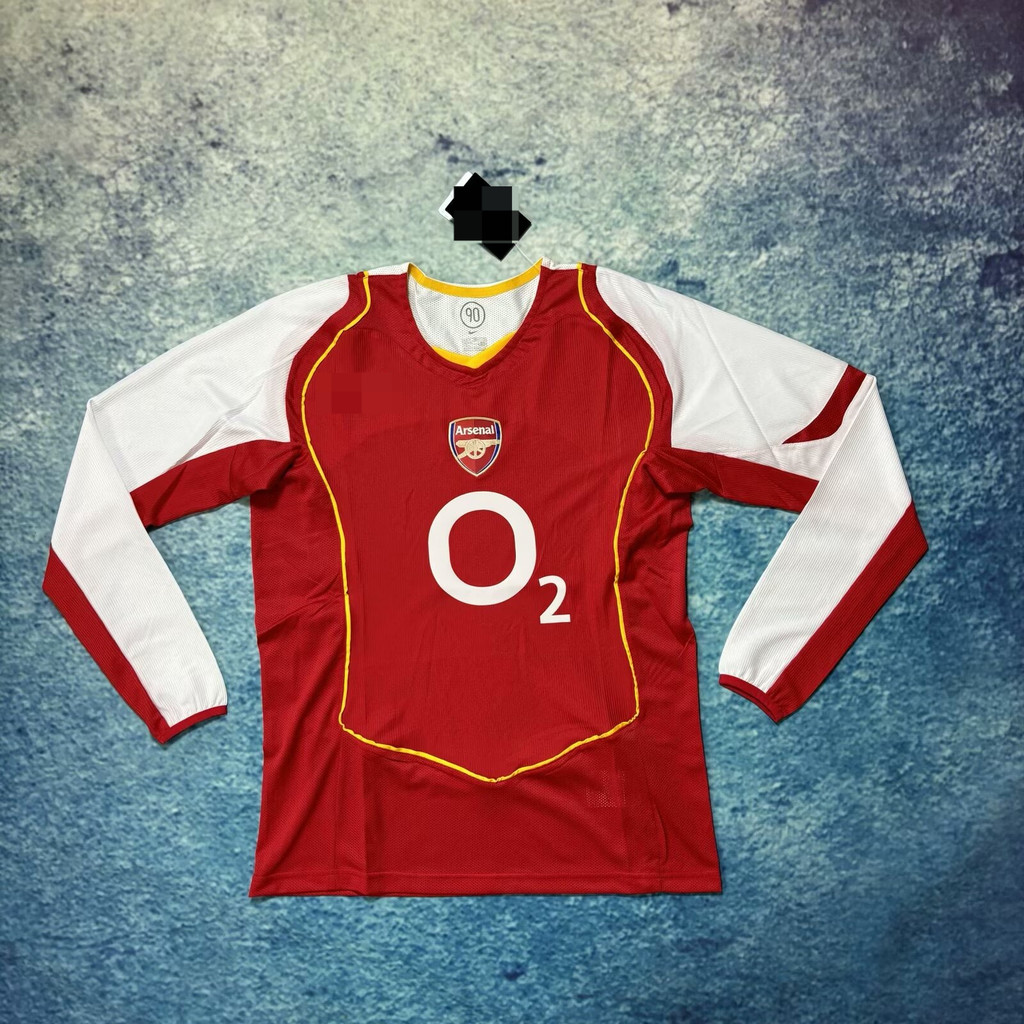 Retro 0405 Arsenal เสื้อฟุตบอลแขนยาว