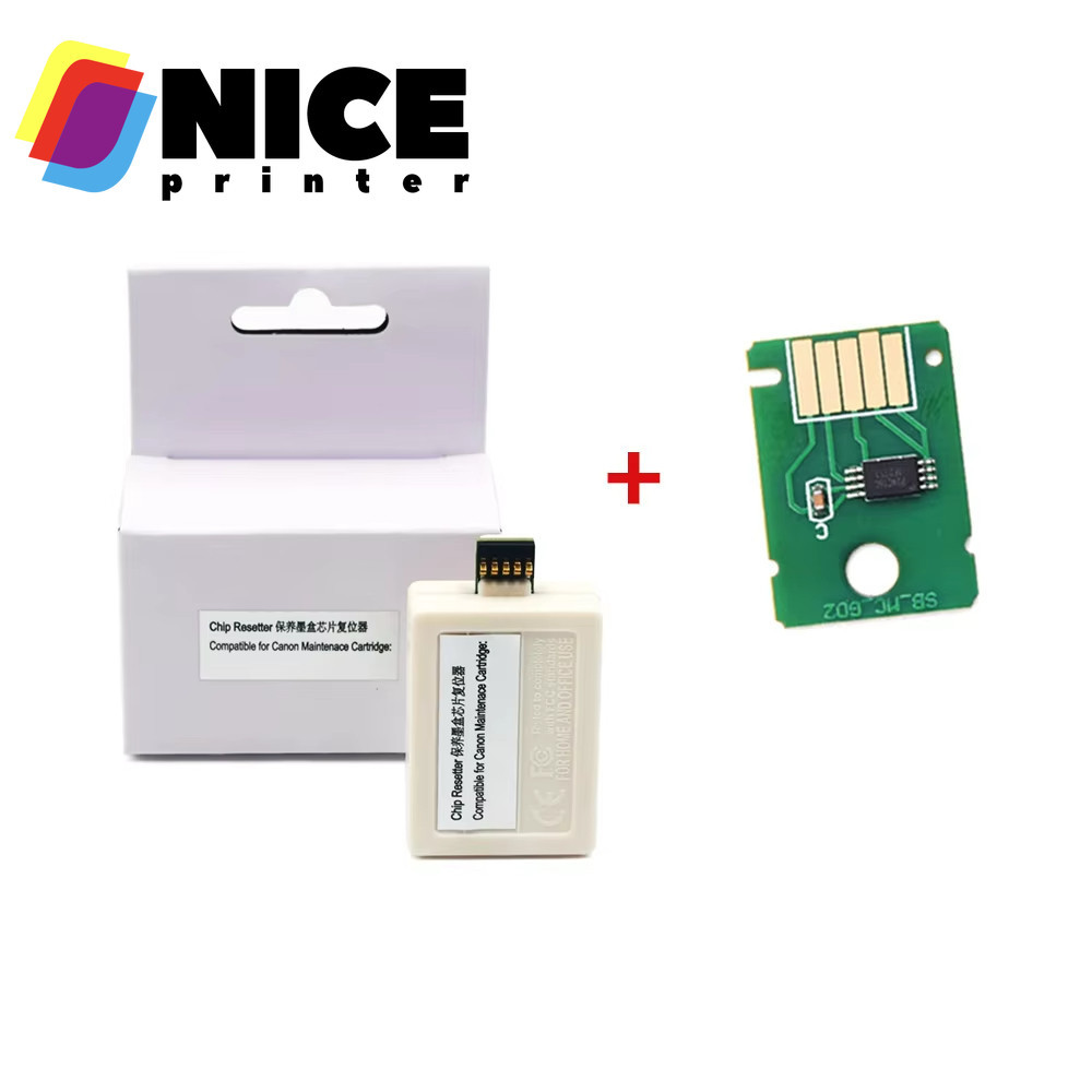 MC-G01 กล่องบํารุงรักษาชิปรีเซ็ตสําหรับ Canon MAXIFY GX6010 GX6020 GX6030 GX6040 GX6050 GX606070 GX6