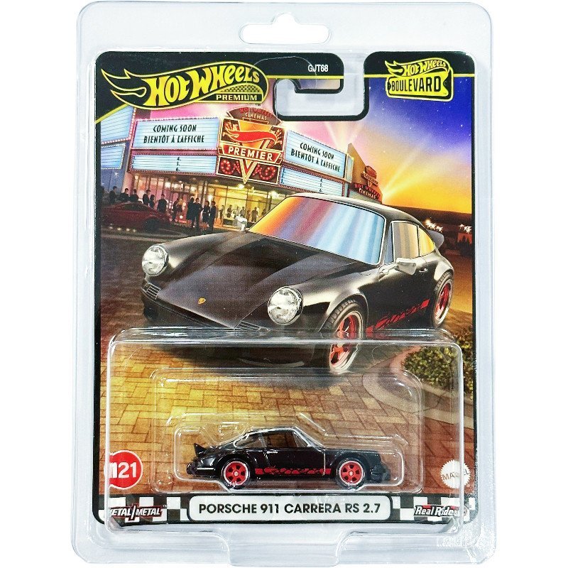 [เคสป้องกันฟรี] Hot Wheels Gold Label Garden Avenue No. 121 Porsche 911 Carrera RS 2.7 KCFC