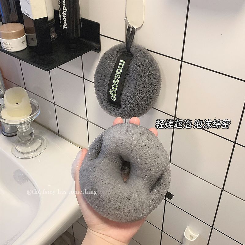 Bath Handy Bath Bath Ball Foaming Net Bath Flower Ball High-End Bath Flower Bath Towel 2-in-1 ถู Han