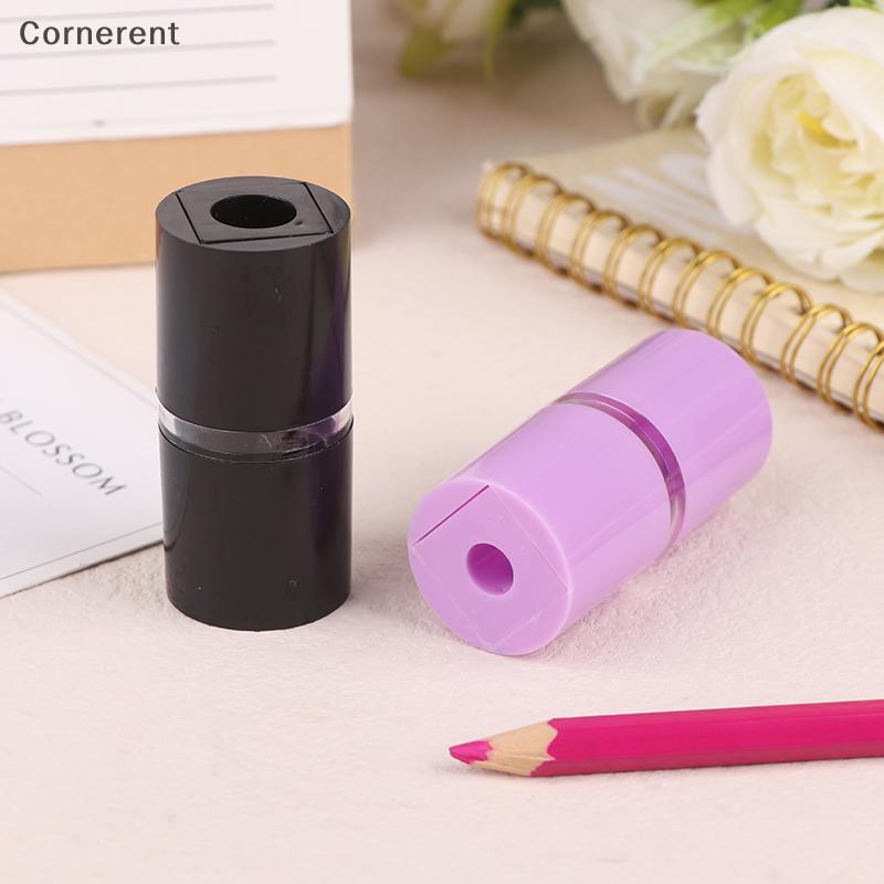 Null 1 ชิ้น Professional Eyebrow Pencil Sharpener Flattening เครื่องมือมีด Sharpening Drawing Line ดินสอเขียนคิ้ว Sharpener ฐาน null