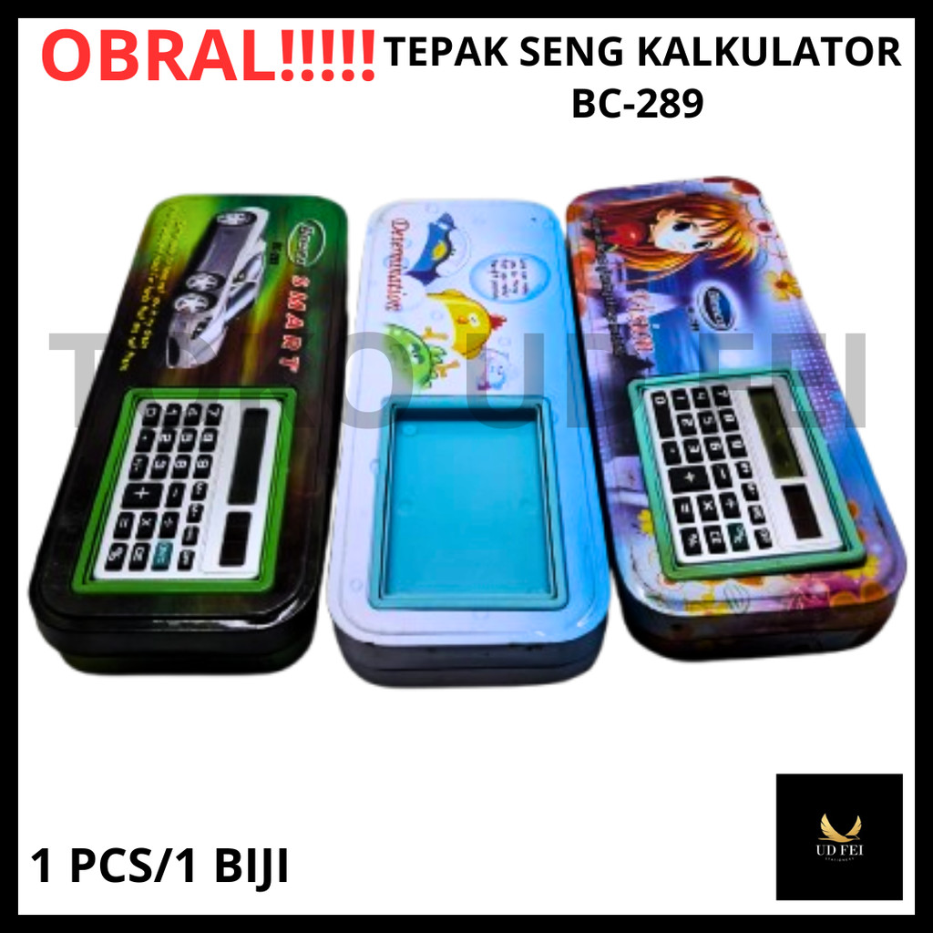 TEPAK BC-289 Tin Case Case/Magnetic Pencil Case/Sandi Pencil Case