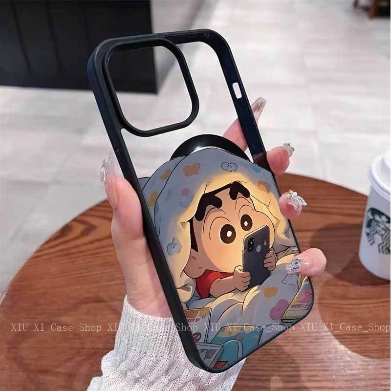 🍃เคส Apple รองรับ iPhone เคสไอโฟน 17 AIR 16 15 14 13 12 11 PRO MAX PLUS เคสโทรศัพท์แม่เหล็ก-BXMSCX35