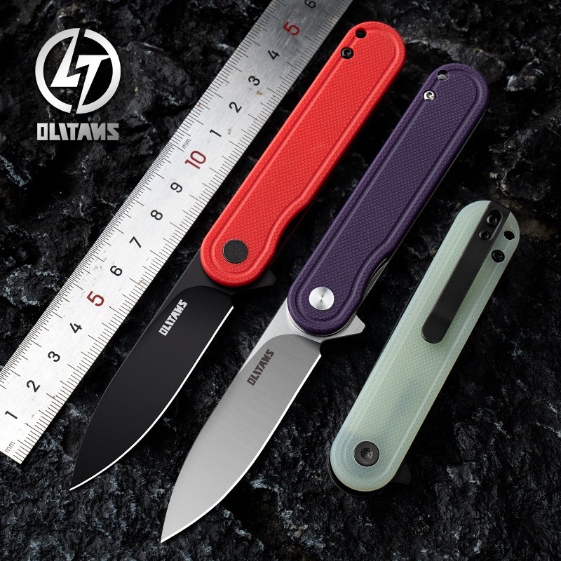 มีดพับ Lightning Planet D2 ความแข็งสูง EDC Express เครื่องมือเปิดกล่อง G10 จรวดขนาดเล็ก ความยาวขอบ: 7 ซม