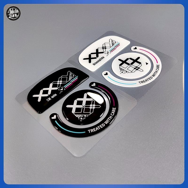 WL| แผ่นรองเมาส์แก้ว Glide Feet Pads Mouse Feet Stier สําหรับ G Pro X Superlight Rounded Curved Edge