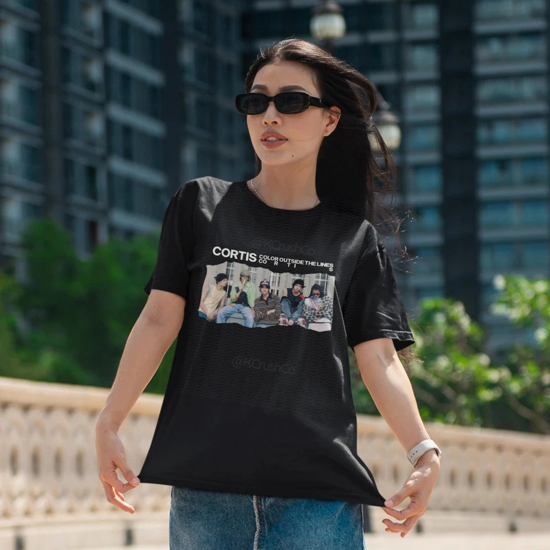 เสื้อ CORTIS Color Outside The Lines, เสื้อยืด Cortis, สินค้า Cortis, เสื้อแฟนคลับ Cortis, ของขวัญ K