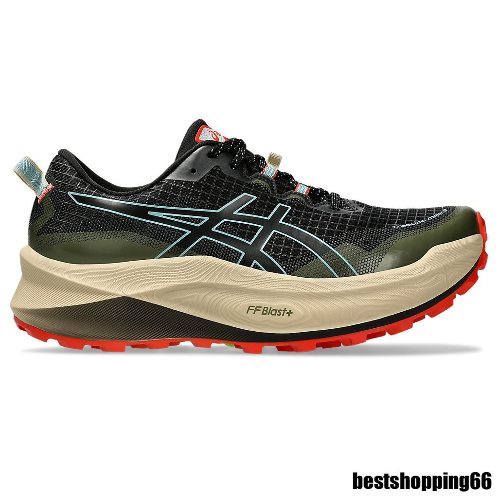 Asics Gel Trabuco Max 3 รองเท้าวิ่งสำหรับทั้งชายและหญิง แบบลำลอง D75Q 0AWC 0P3G