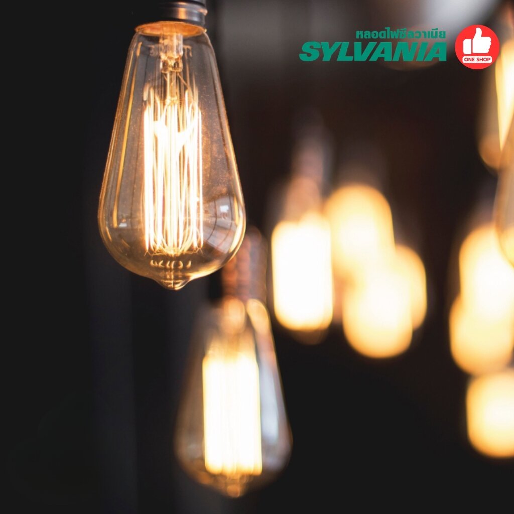 SYLVANIA หลอดไฟวินเทจ LED 4W แบบชา รุ่นToLEDo FIRA GOLD ST64 4W E27 แสงwarm หลอดไฟสีน้ำชา4w หลอดไฟขั่วE27 ราคา ถูกที่สุด ดีลบีเคเค แกลเลอรีภาพที่ 7