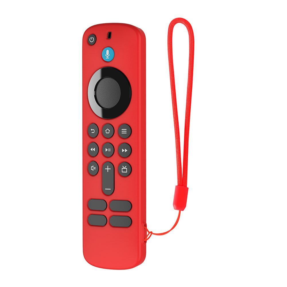 เคสซิลิโคนสําหรับ Fire Tv Stick Hd/4k Remote, Anti-slip & กันกระแทกพร้อม 5 H0u4