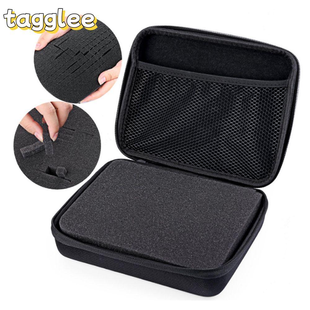 TAGGLEE กระเป๋าเก็บของแบบพกพากันกระแทกกล่องกล้องแอคชั่นแคมเมราสําหรับ SJCAM DJI OSMO EKEN SJCAM