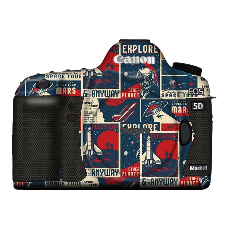 Meiran เหมาะสําหรับ Canon 5D3/5DSR กล้องสติกเกอร์ 5DMarkIII รวมทุกอย่างฟิล์มป้องกันคาร์บอน