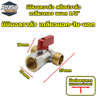 วาล์วอัตโนมัติทองแดง 8 แบบ สำหรับงานประปาและช่าง คุณภาพสูง พร้อมส่ง