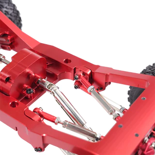 สําหรับ MN 1/12 MN82 MN82S MN82PRO MN82T RC รถด้านหน้าและด้านหลังโลหะสี่ Linkage ชุดอัพเกรดโช้คอัพดึง Rod อะไหล่ที่นั่ง