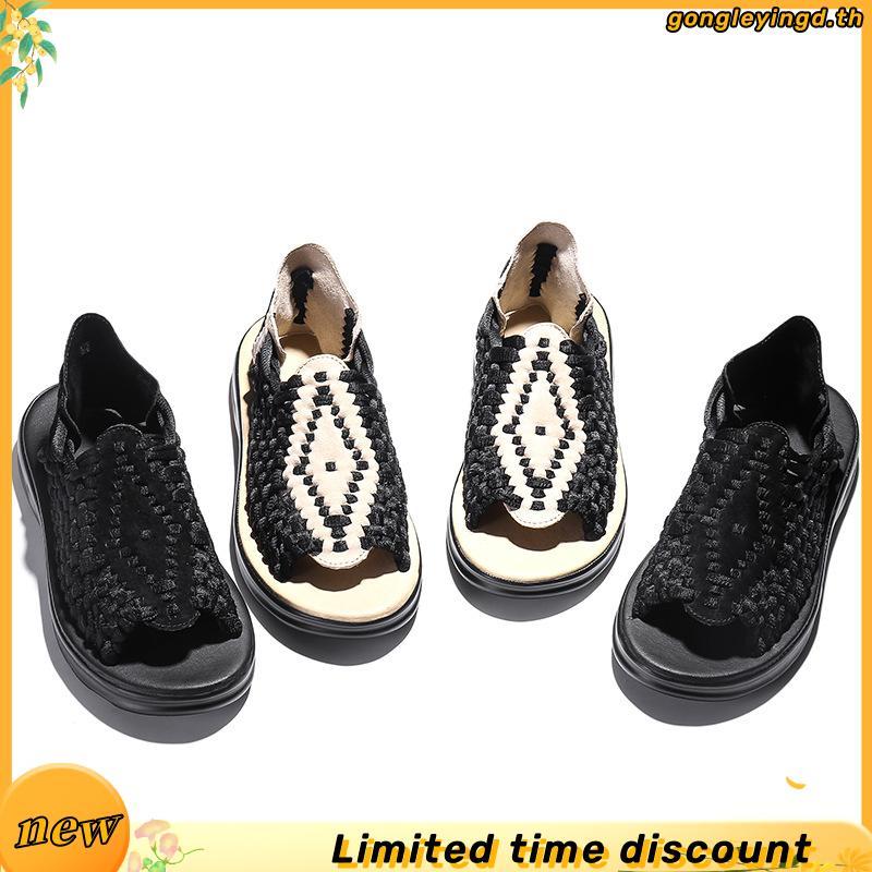 รองเท้าแตะรัดส้น สไตล์ Chubasco Sandals SD49 ชาย หญิง - Black