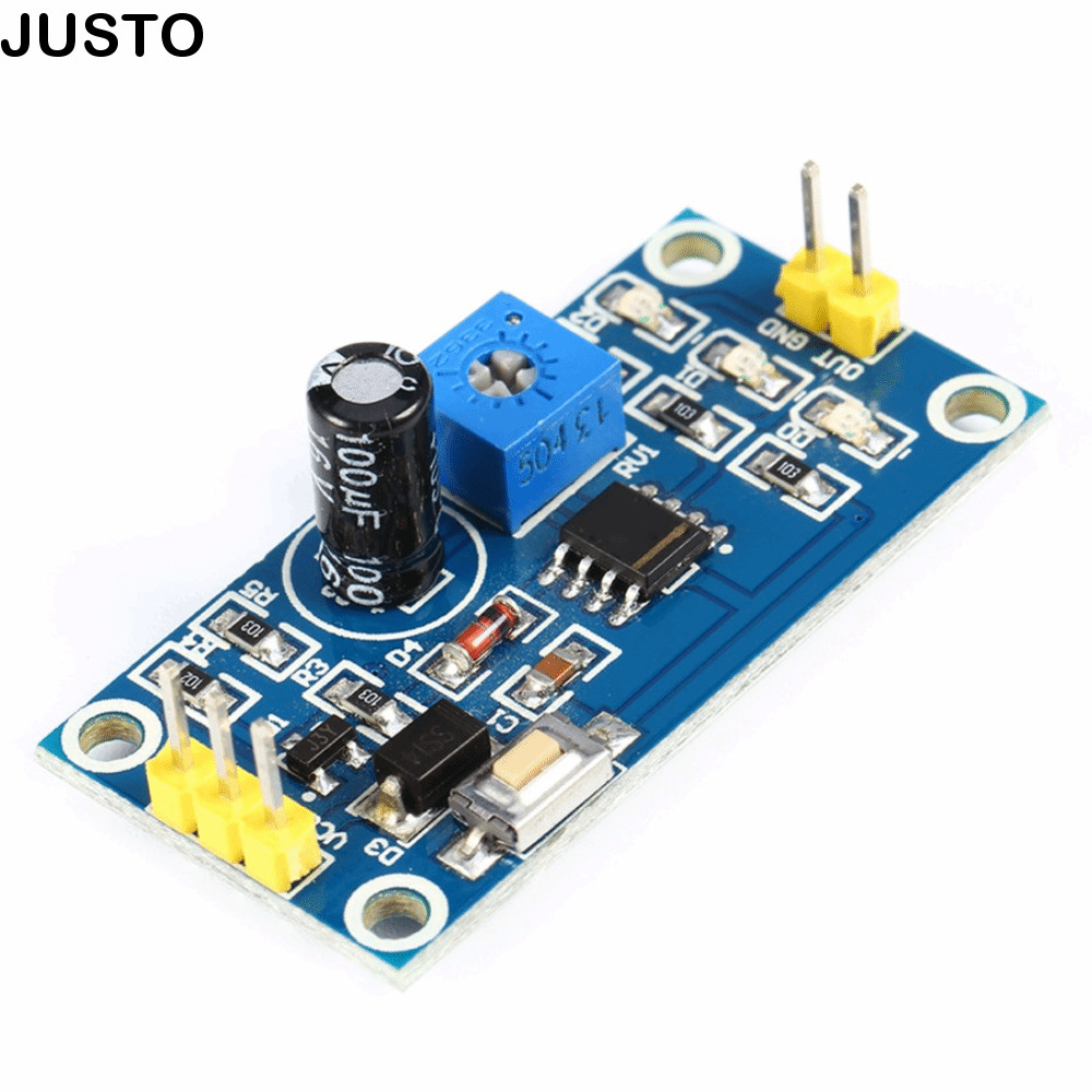 JUSTO ภายนอก Trigger DELAY โมดูล, 5-12V ภายนอก Trigger ปรับ NE555 โมดูล, Trigger โมดูล 0-120s Delay 