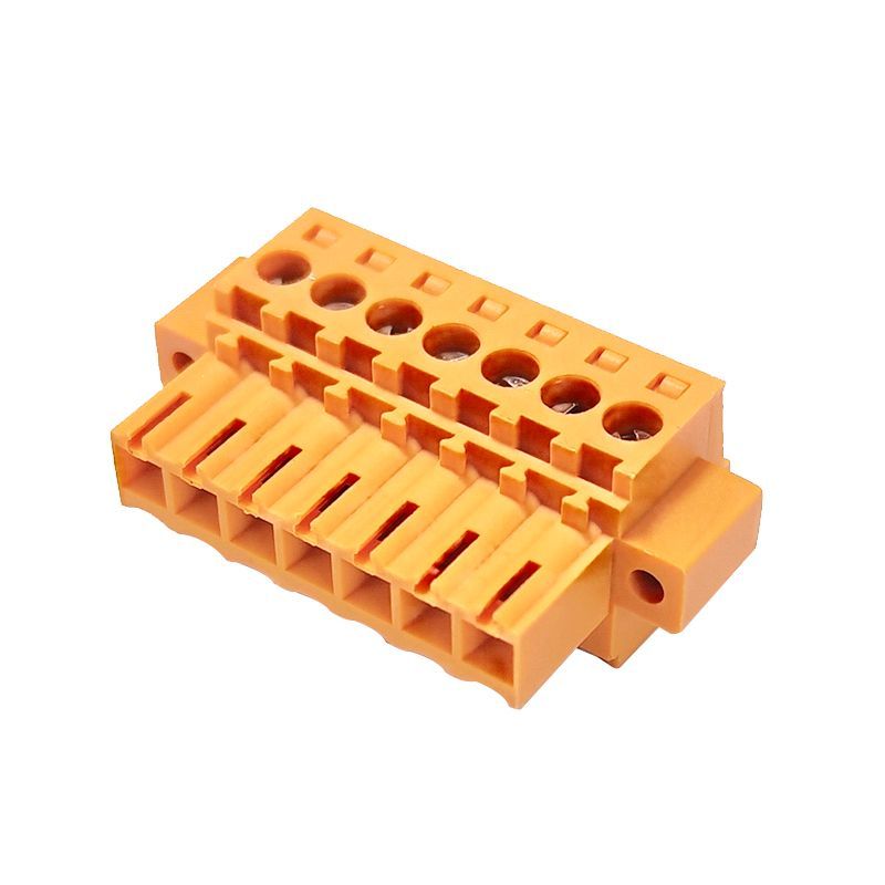 เทอร์มินัลบล็อกสำหรับโมดูล PLC มิตซูบิชิ รุ่น QJ71C24N-R4 ขั้วต่อพอร์ต CH1/CH2 แรงดัน DC24V