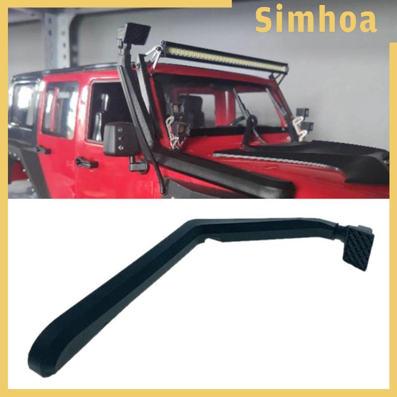[SIMHOA] 1:10 RC ยาง Safari Snorkel Jeep Wrangler Bodies สําหรับ Axial SCX10 II jeep 90046