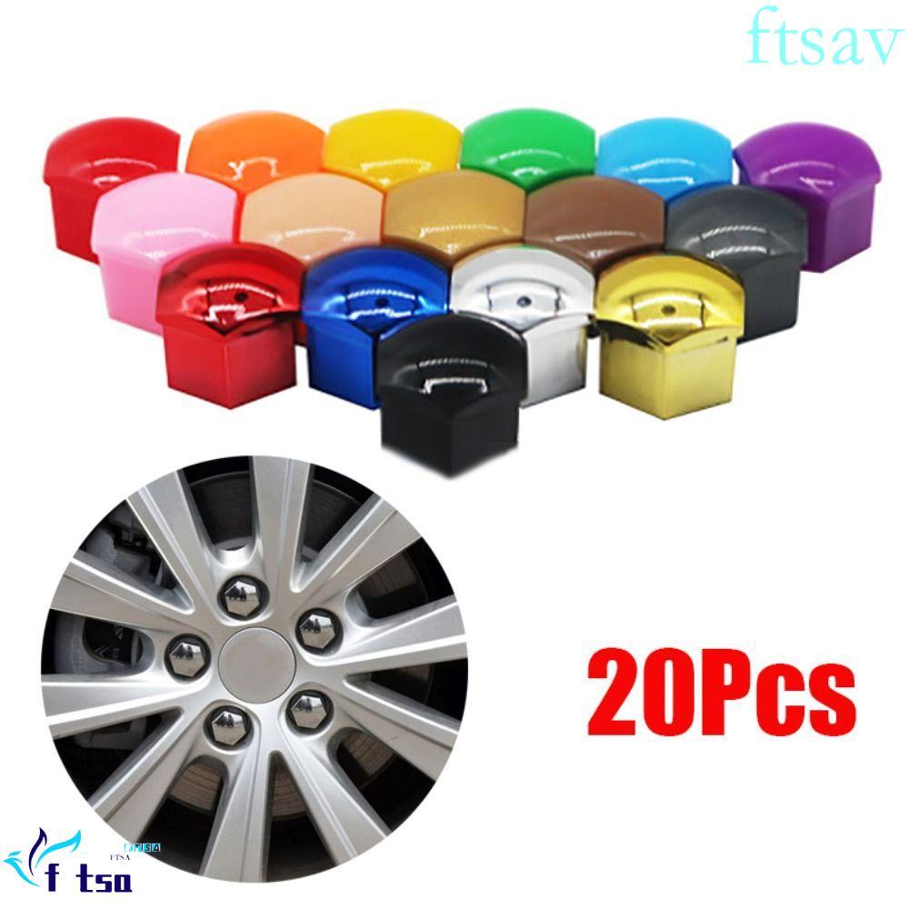 SWIFTSAVER หมวกป้องกันฝุ่น 17/19/21 มม.ฮับสกรูป้องกันล้อน็อตขอบฝาครอบ Bolt Hub Caps รถอุปกรณ์เสริม Auto Hub สกรูฝาครอบ
