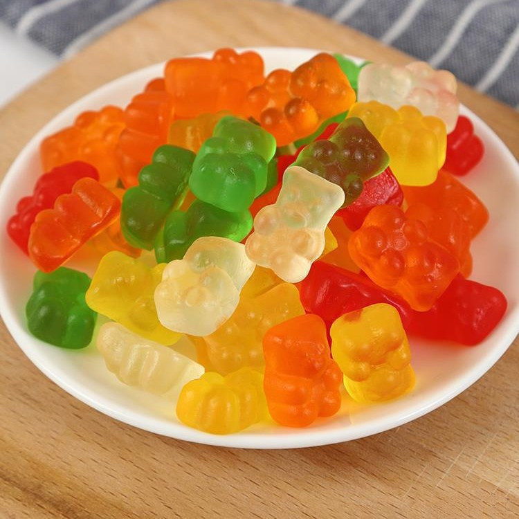 สินค้าใหม่ พร้อมส่ง Gummy Bear Candy Candy Snacks Fruit Gummy Candy ของว่างสําหรับเด็ก Cola Candy Su