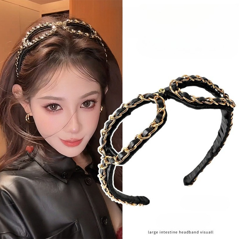 ที่คาดผมสายแว่นสไตล์ชาแนล มีเสน่ห์สูง สำหรับถ่ายรูปสตรีท เข้ากับทุกสไตล์