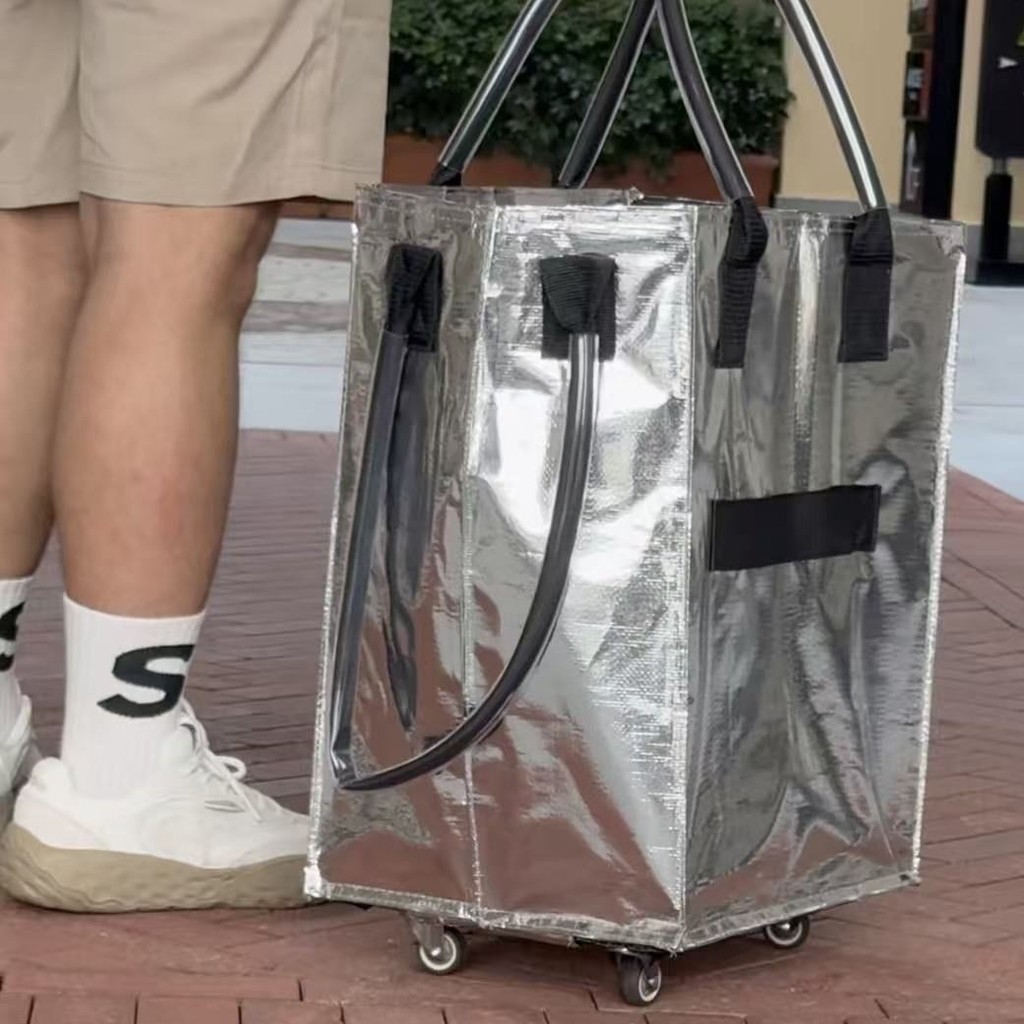 Domestic HULKEN HULKEN Bag Ultra-Light Wheel Trolley Discounted Shopping Small Trolley Bag Household