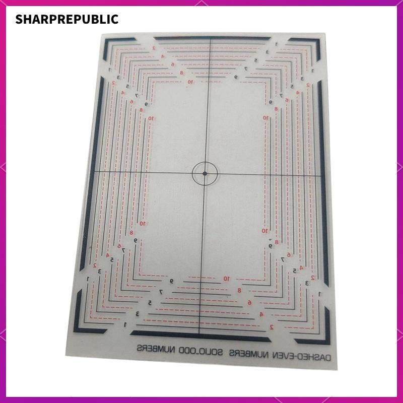 [Sharprepublic] PSA Card Grading Centering Tool ปฏิบัติเคลียร์การ์ดเครื่องมือวัด