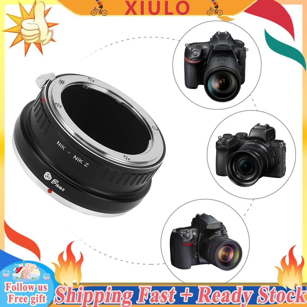 Xiulo เลนส์ F Mount ถึง Z Adapter FTZ 1:1 เปิดอลูมิเนียมอัลลอยด์แน่นและสีเคลือบป้องกันการสึกหรอสำหรั