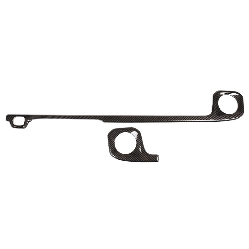 เหมาะสําหรับ 19-20 Mercedes-Benz Benz G-Class ด้านข้าง Air Outlet Trim ABS รูปแบบคาร์บอนไฟเบอร์ 2 ชิ