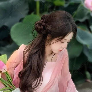 💖จัดส่งภายใน 24 ชั่วโมง💖วิกผมหางม้าติดกิ๊บสไตล์โบราณ วิกผมหางม้าด้านข้าง