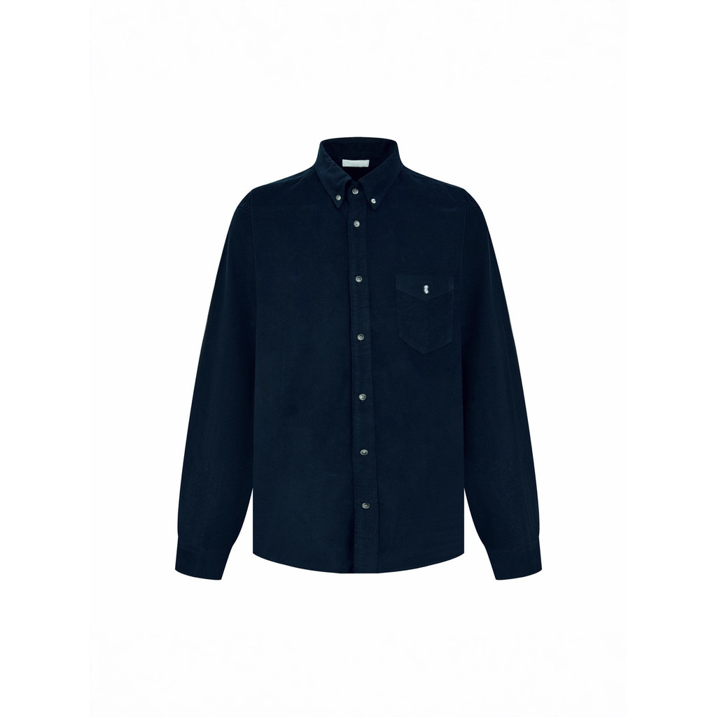 Z673 Ce**ne Small logo embroidered shirt OS Loose fit, fashionable and versatile, suitable for both 