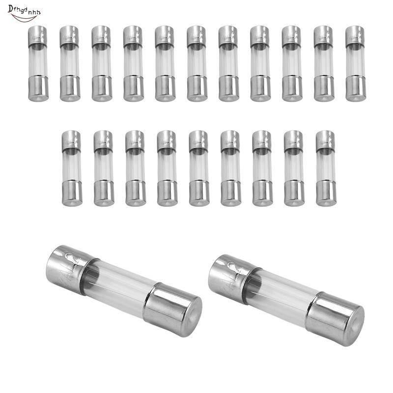 20 x 250 V 2A F2AL Quick F link ฟิวส์หลอดแก้ว 5 มม. x 20 มม.
