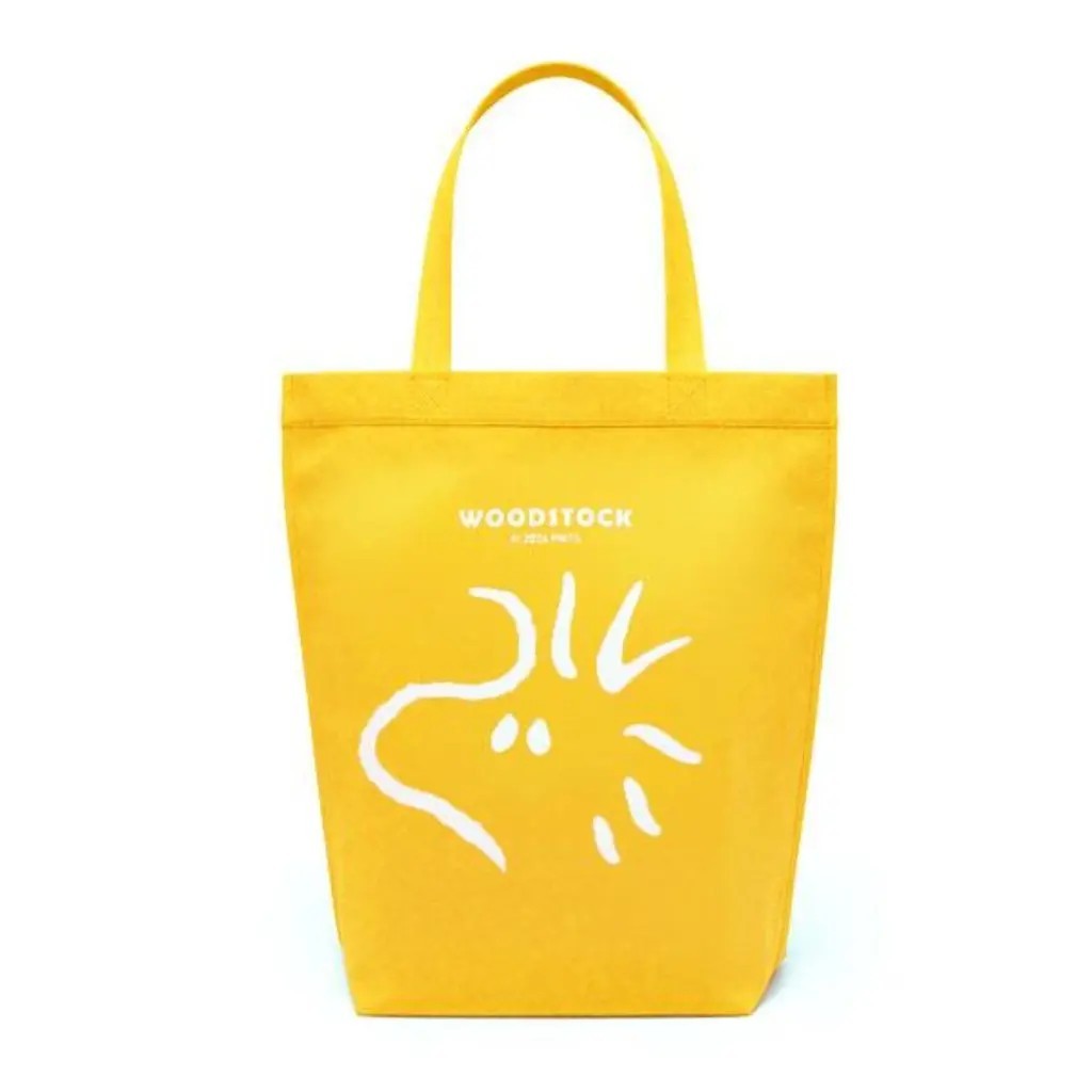 Se-ed (ซีเอ็ด) : PN5-กระเป๋าสปันบอนด์ : PEANUTS-5E Spunbond Shopping Bag (PN5E-SPB-YE35.5) W35.5xH40xB10 cm.