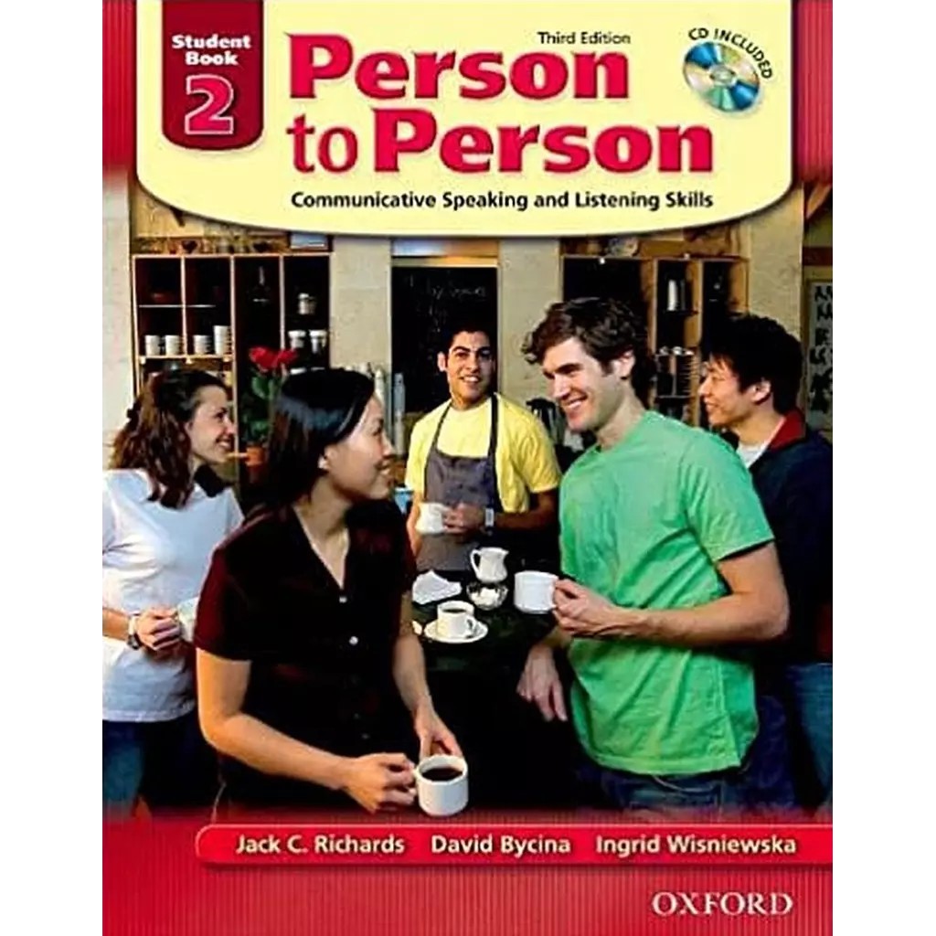 Bundanjai (หนังสือ) Person to Person 3rd ED 2 : Student's Book +CD (P)