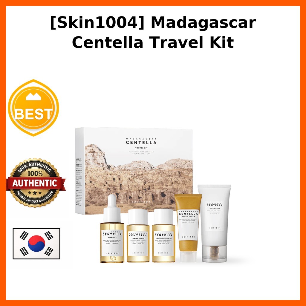 [Skin1004] Madagascar Centella Travel Kit / Korean Travel Kit / Skincare Essentials / ของแท้ 100% โด