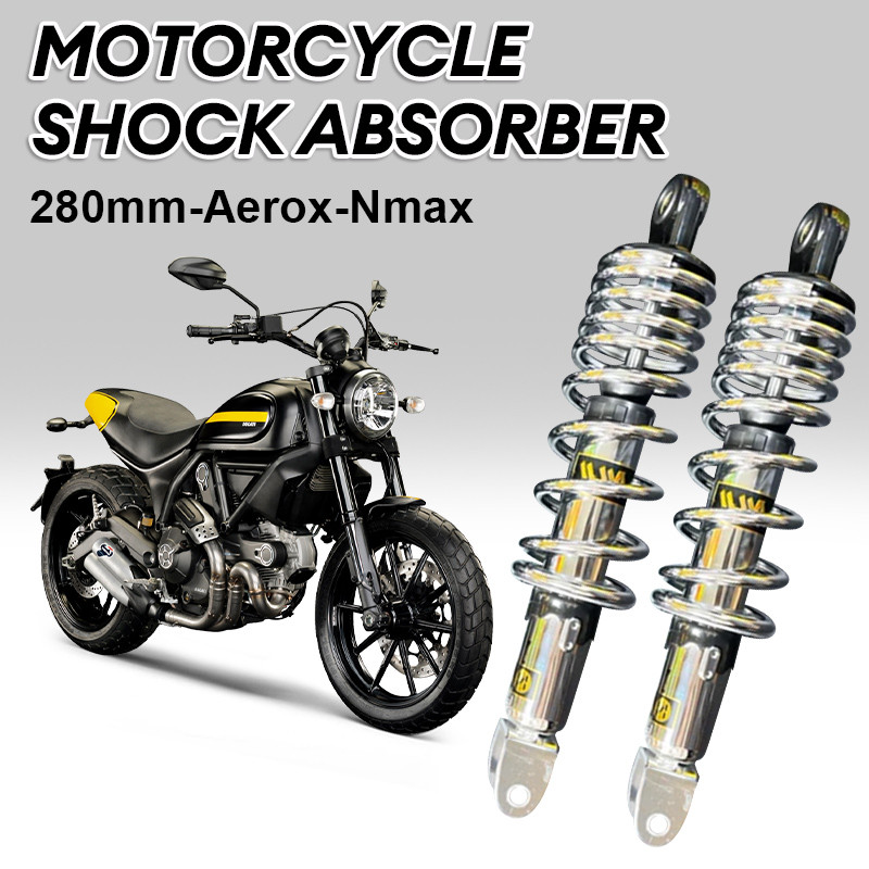 MYTH โช๊คหลังมอเตอร์ไซค์ เหมาะสําหรับ Aerox/Nmax 280mm