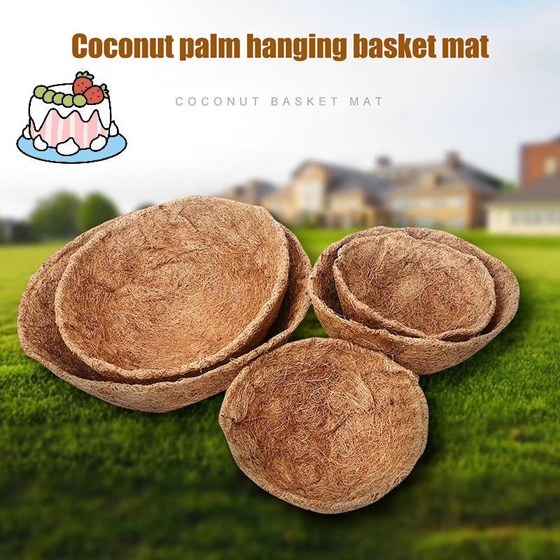 [Sep-t] แผ่นใยมะพร้าวธรรมชาติ Thi Coconut Liners สําหรับชาวไร่สวนรอบแขวนตะกร้าปลูก Liners เปลี่ยน Li