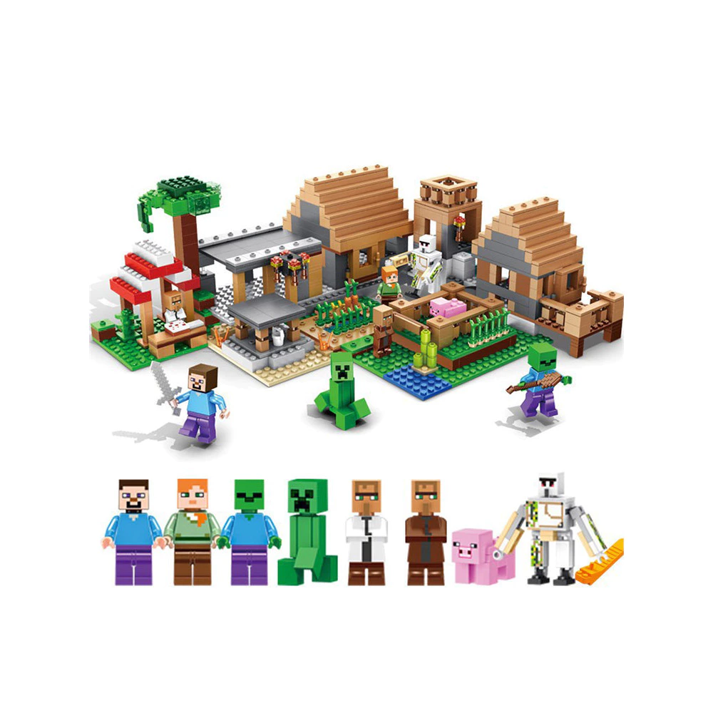 เลโก้ Minecraft 2025 ชุดตัวต่อมายคราฟ หมู่บ้านขนาดใหญ่ thumbnail 7