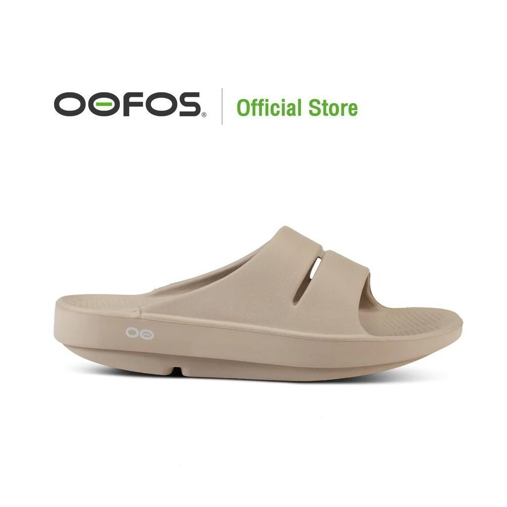 Oofos Shoes รองเท้าแตะเพื่อสุขภาพ ผู้ชาย สีดํา (สีดํา) รับฟรี Size SQL4 OOCH WHDW