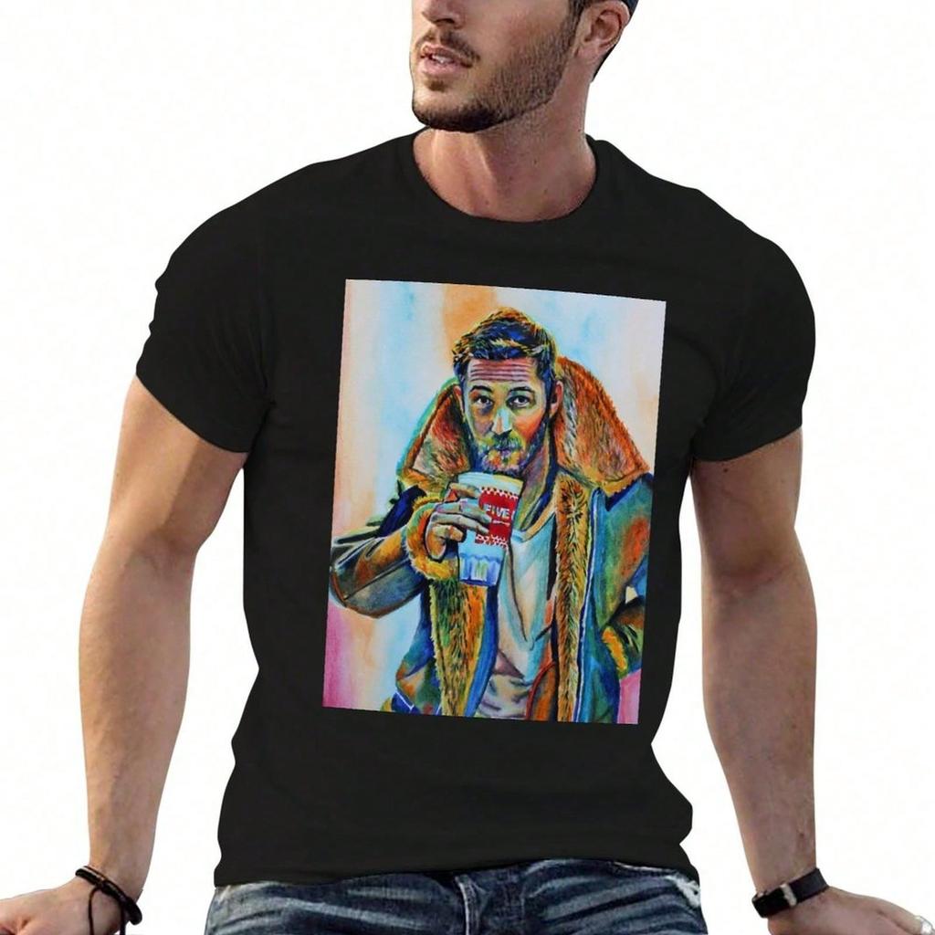 Tom Hardy T-Shirt mens graphic t shirts anime t shirts for man T-Shirt