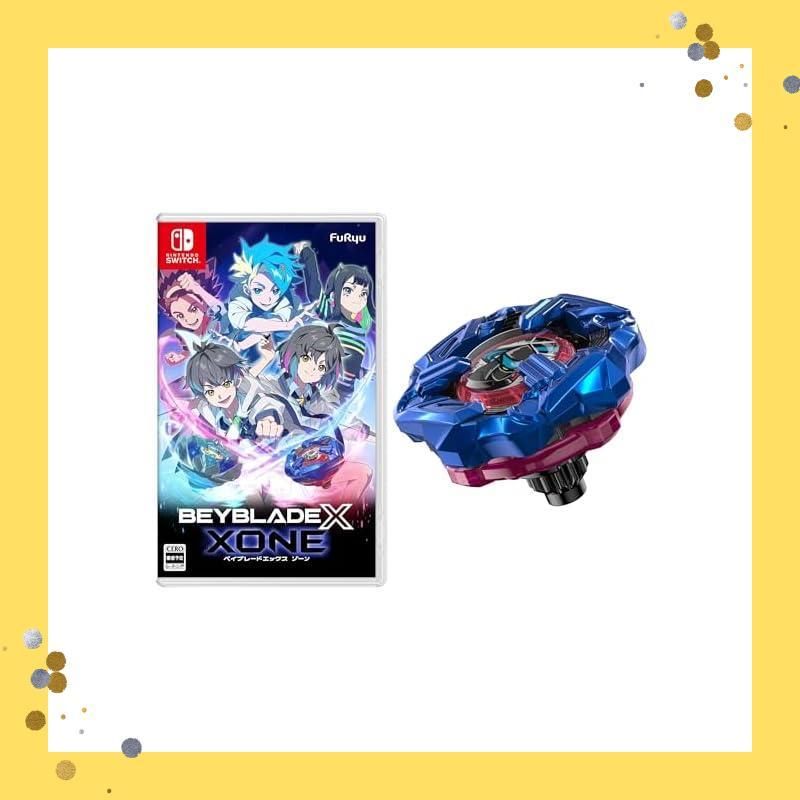 Beyblade X XONE - Switch [Manufacturer's bonus] "Shinobi Knife 4-60LF Metal Coat: Blue" included.