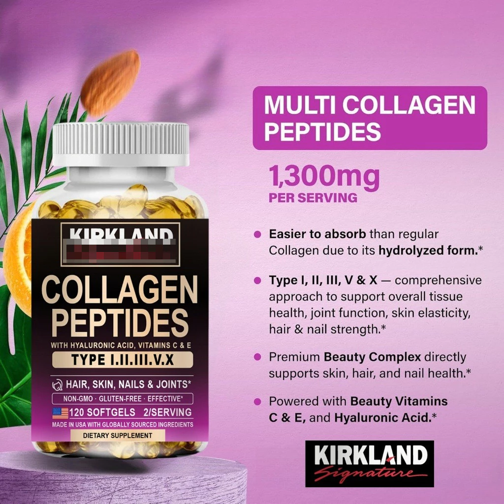 KIRK Multi Collagen Peptides Type I II III V X thumbnail 7