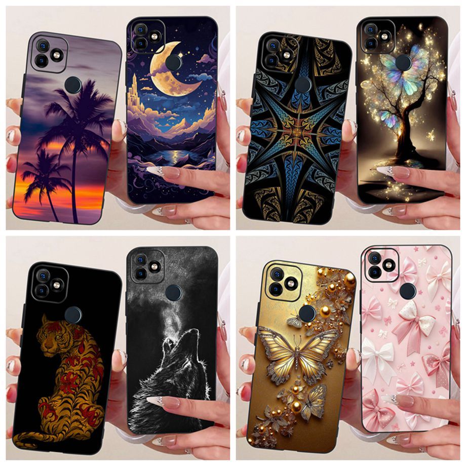 สําหรับ Itel P36 / Vision 1 Plus กรณีซิลิโคนกันกระแทก TPU ปกหลังสําหรับ Itel Vision1 + P 36 เคสโทรศั