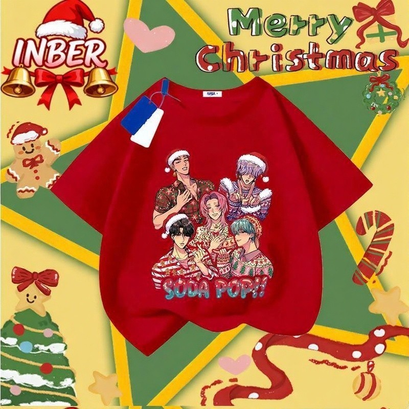 Yout-children เสื้อเด็ก ของเด็ก เสื้อคอกลม cotton ลายพิมพ์ทันสมัย 'SODA POP'สบายและนุ่ม ระบายอากาศดี