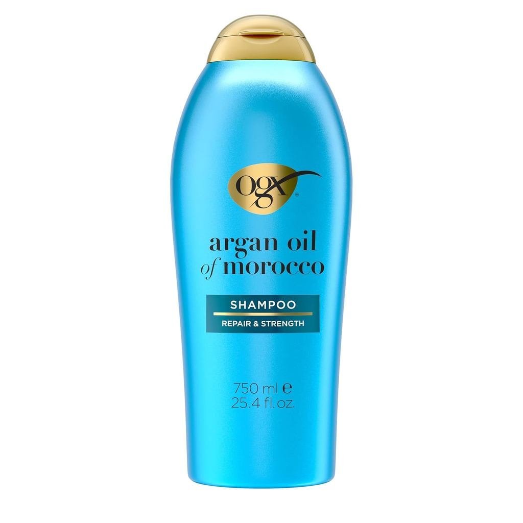 OGX Renewing + Argan Oil of Morocco Shampoo, Damage Repair Shampoo & Argan Oil ช่วยเสริมสร้าง & Repa