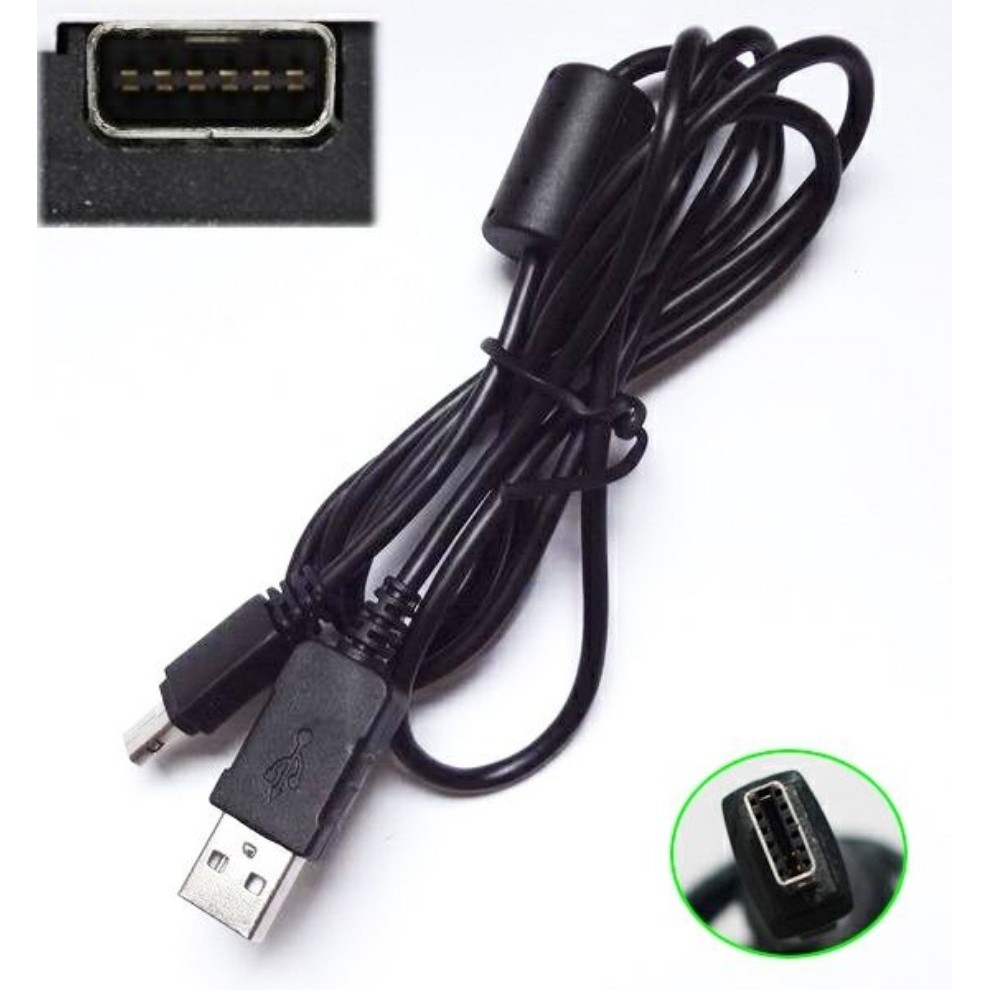 สายเคเบิลข้อมูลเหมาะสําหรับ TR100 Casio TR150 Selfie Handy Tool EX-TR200 กล้อง Z3000 สายชาร์จ ZR